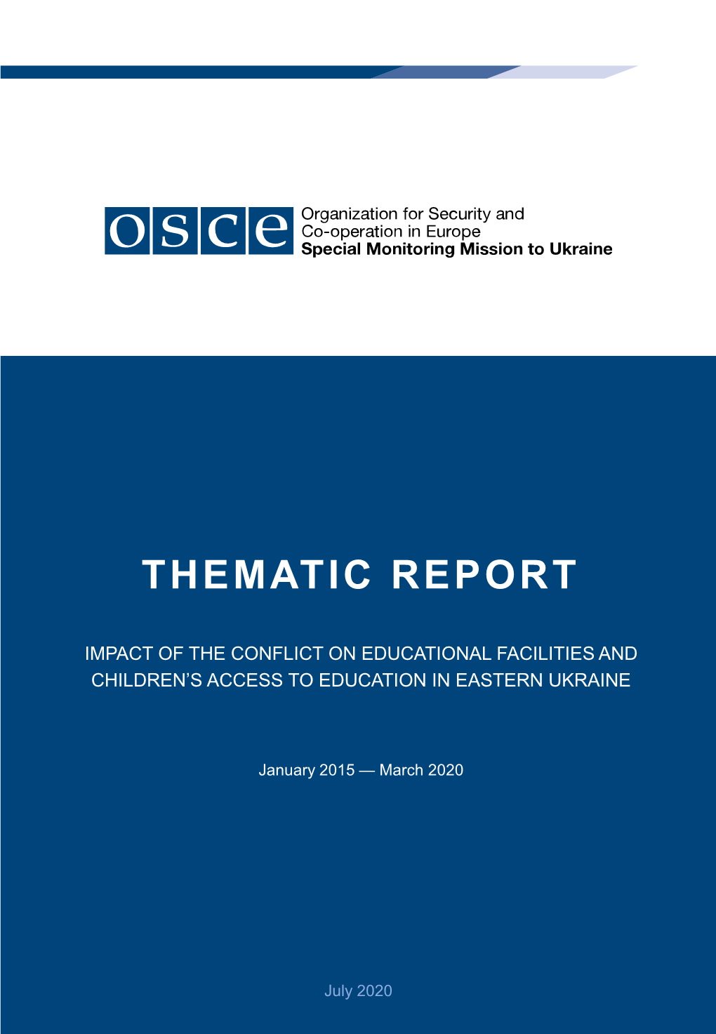 Report on Access to Education
