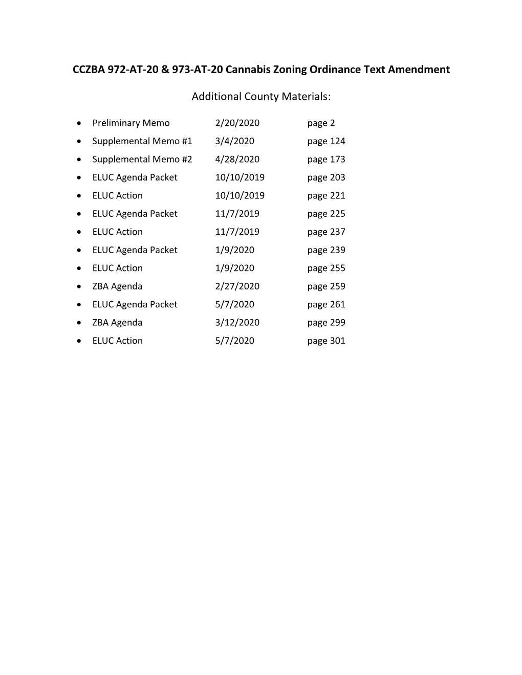 CCZBA 972-AT-20 & 973-AT-20 Cannabis Zoning