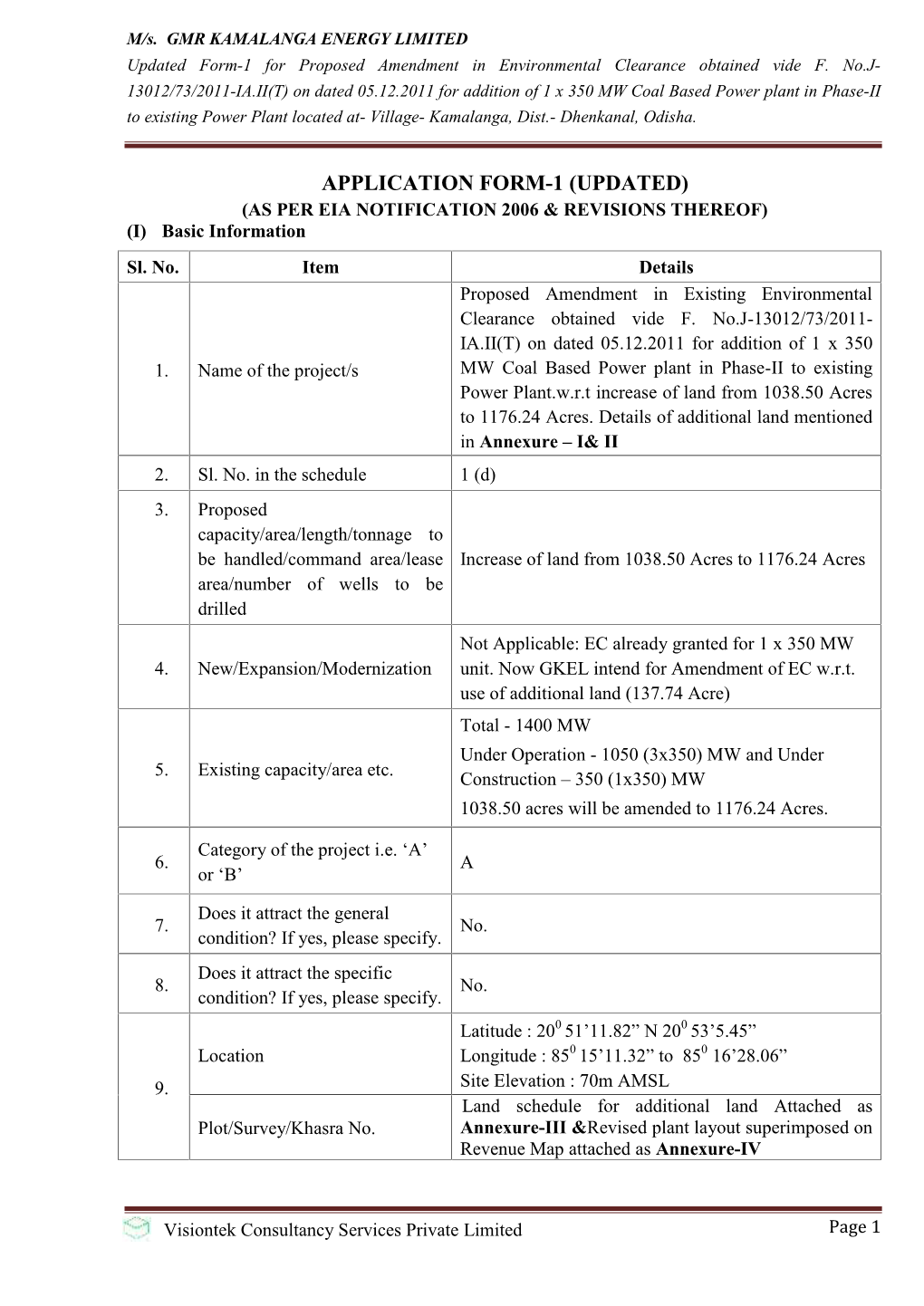 Arya Integratred Steel Company Pvt. Ltd. Matkambeda Industrial Estate