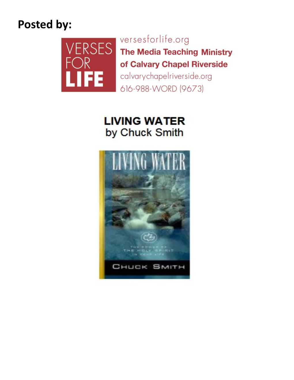 Living-Water.Pdf