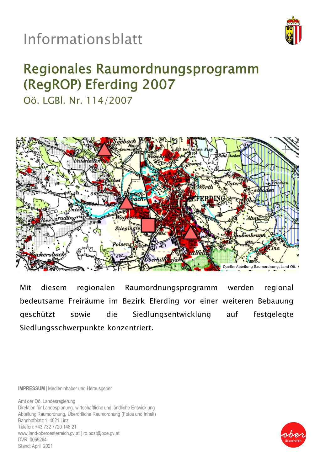 Informationsblatt