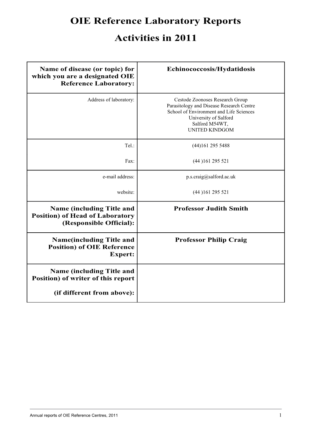 OIE Reference Laboratory Reports s12