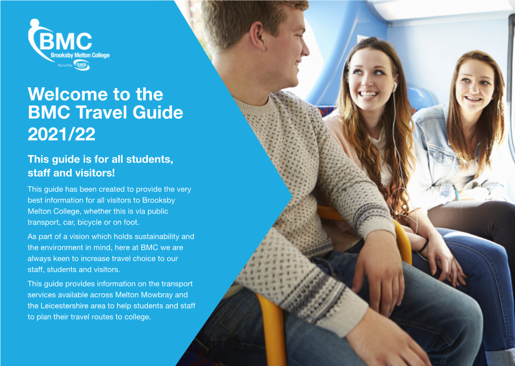 Welcome to the BMC Travel Guide 2021/22