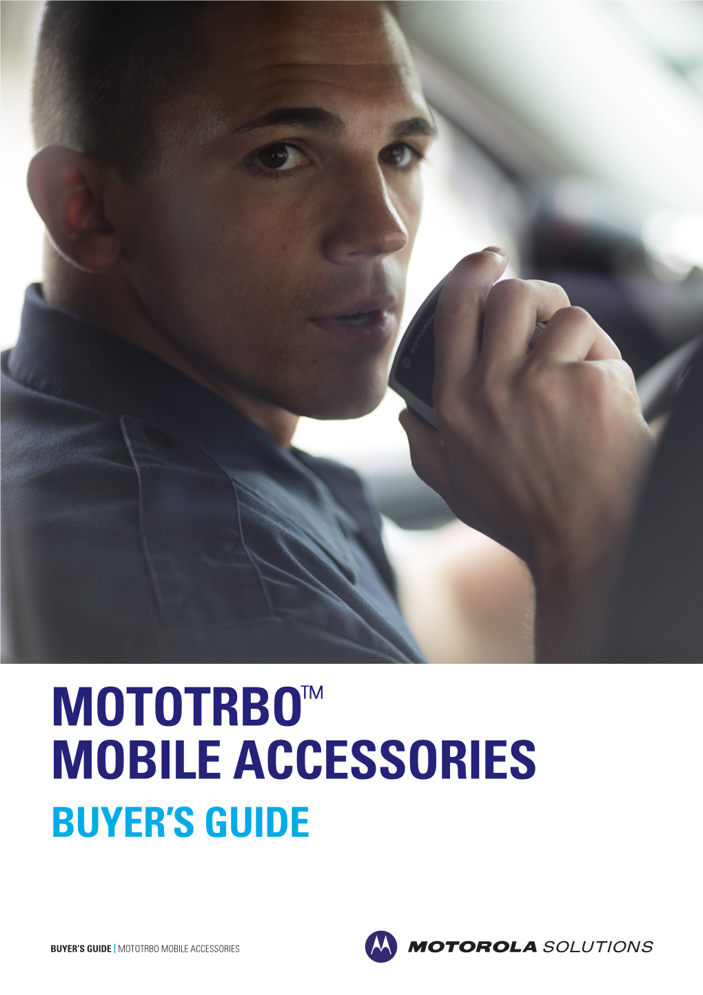 MOTOTRBO Mobile Accessories Buyer's Guide