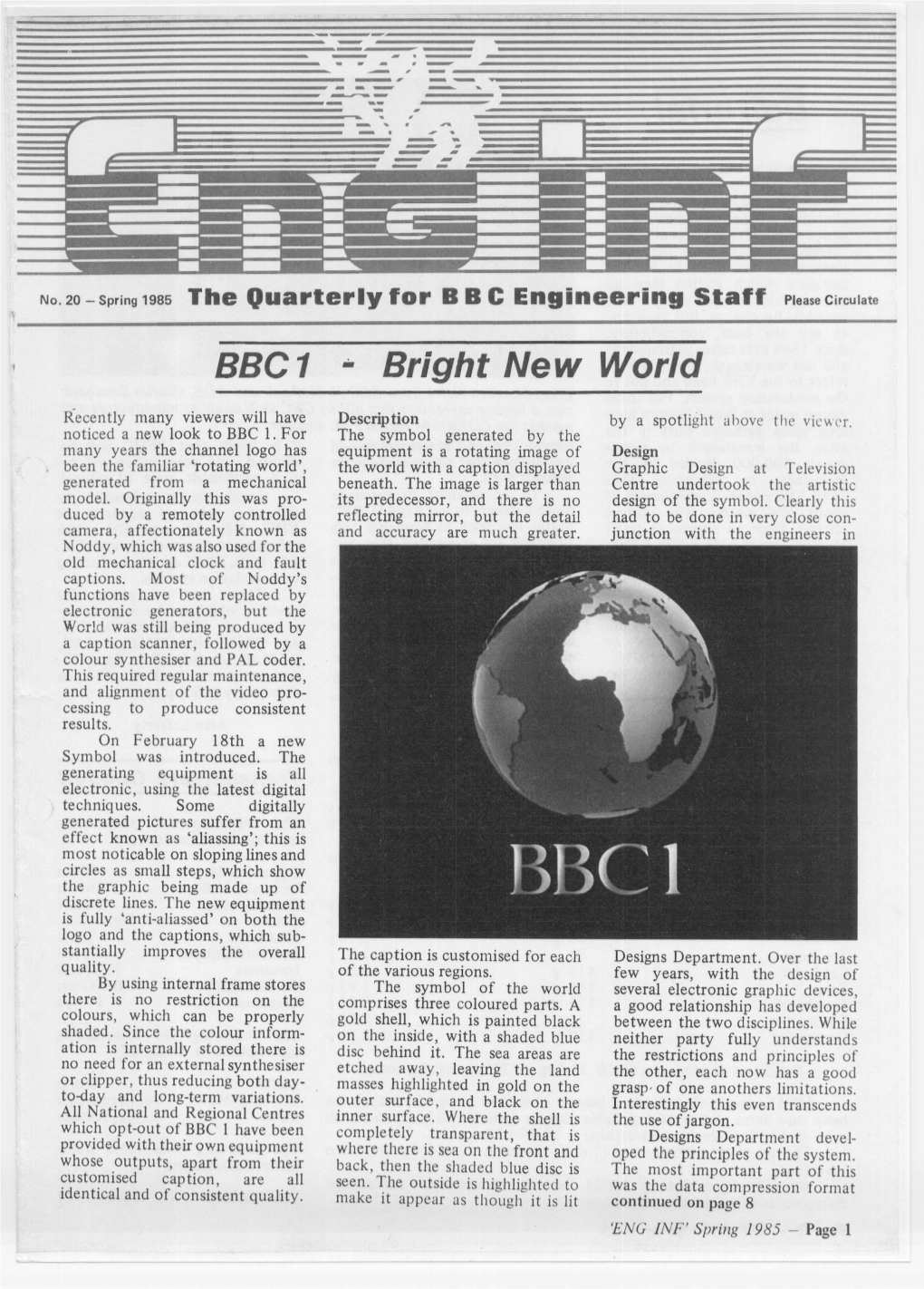 BBC 1 - Bright New World