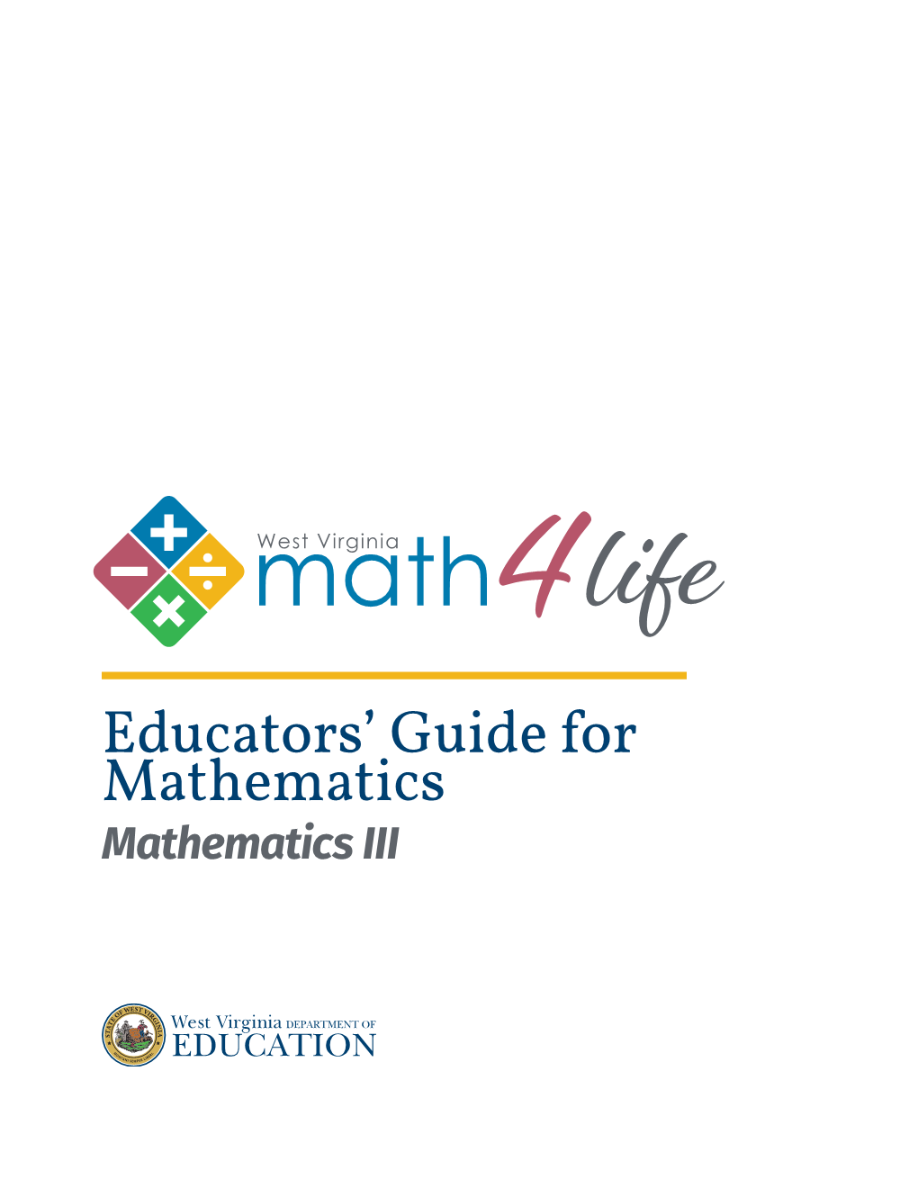Educators' Guide for Mathematics