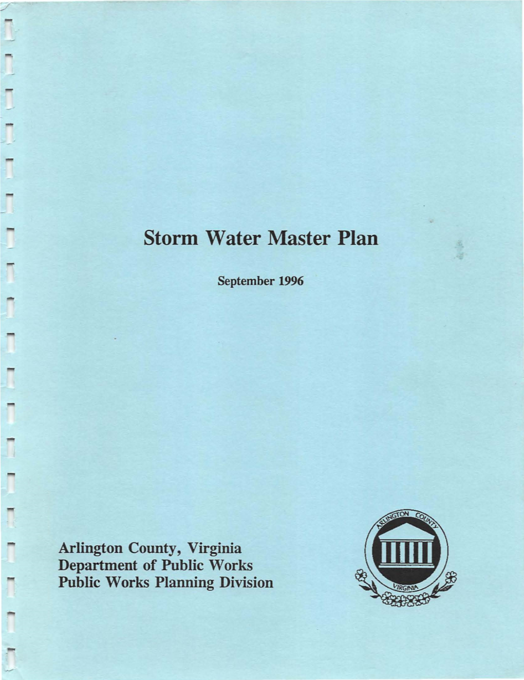 Storm Water Master Plan
