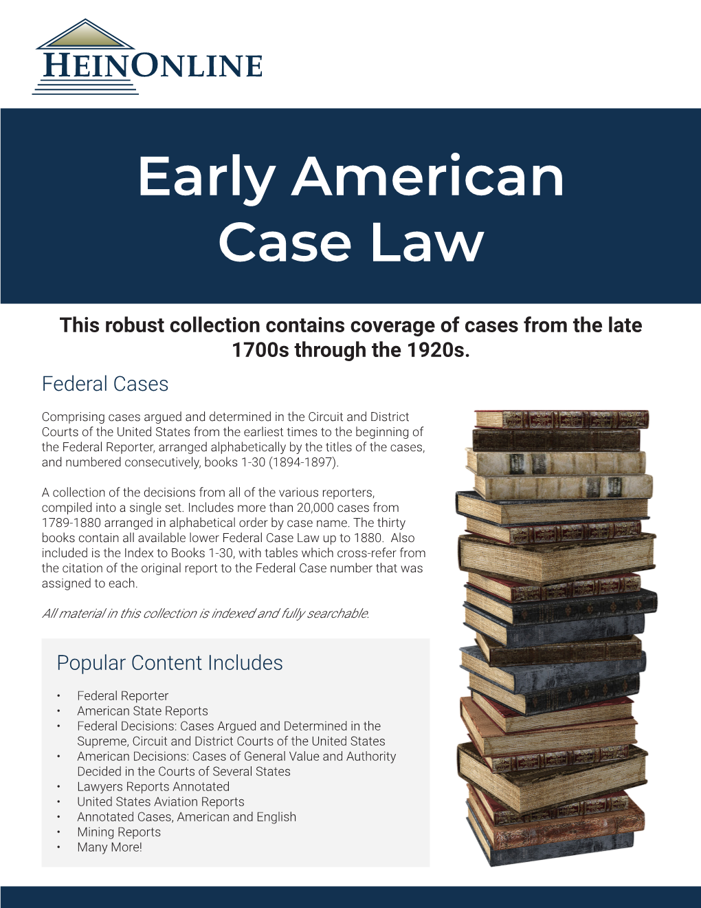 Early American Case Law