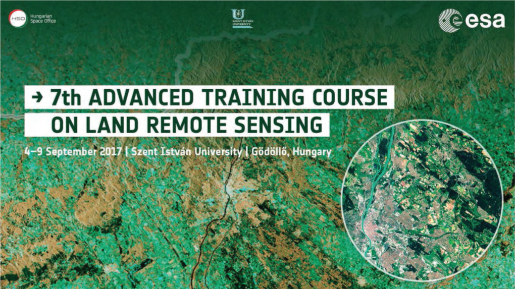 Land Remote Sensing in Hungary