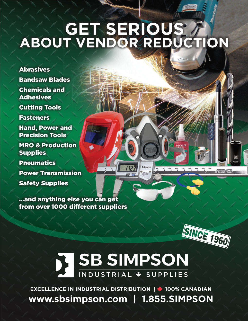 Get Serious WE SIMPLIFY the Supply Chain About Vendor Reduction to DELIVER YOU SAVINGS