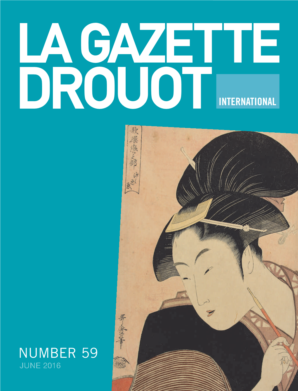 Number 59 Gazette Drouot International Also in Mandarin