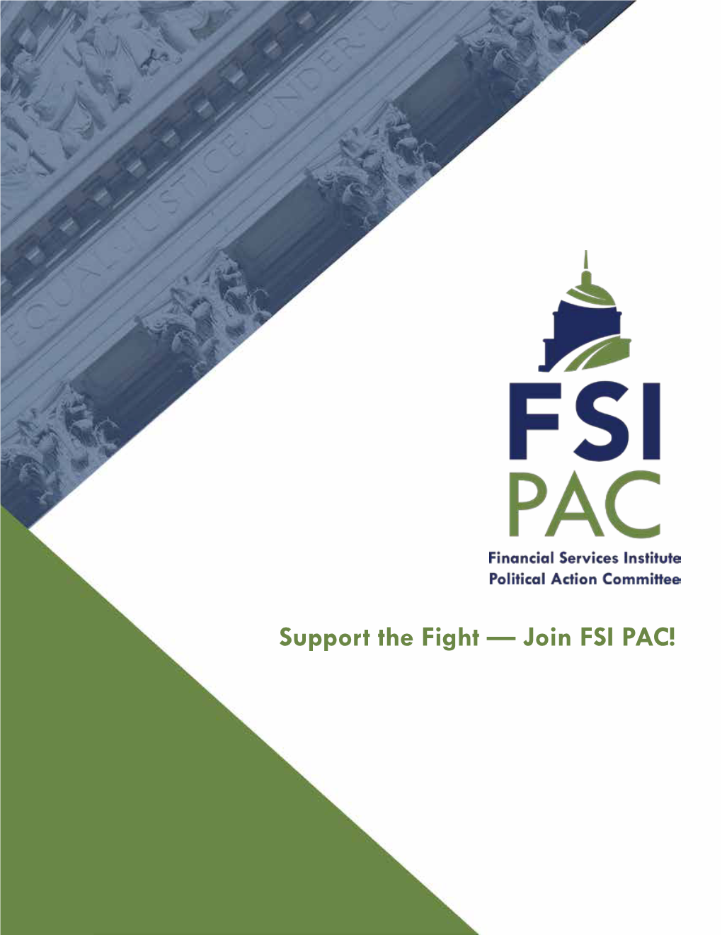 Support the Fight — Join FSI PAC! a NOTE from DALE BROWN