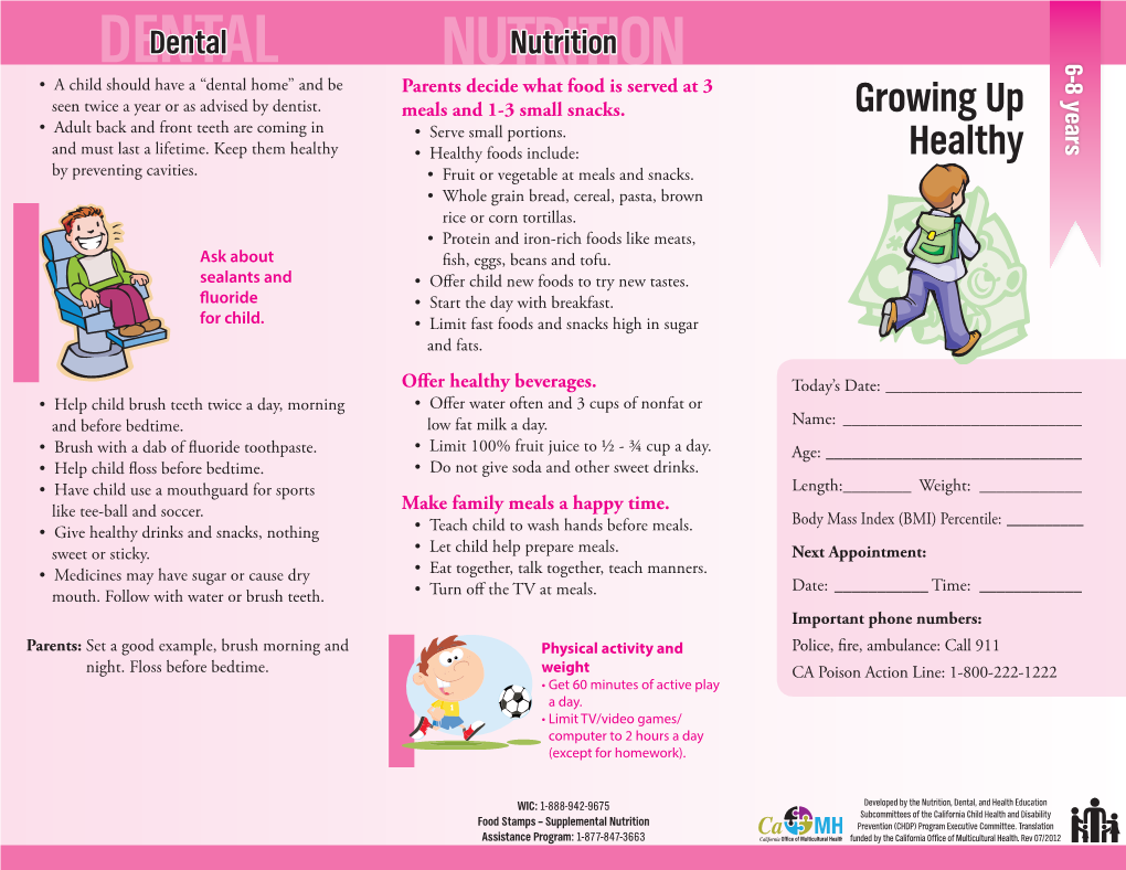 Dental Nutrition