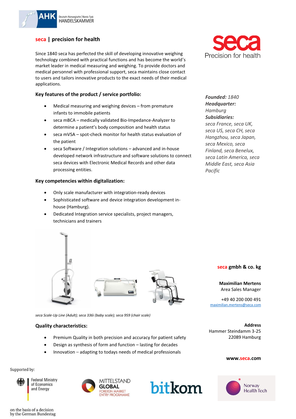 Seca | Precision for Health