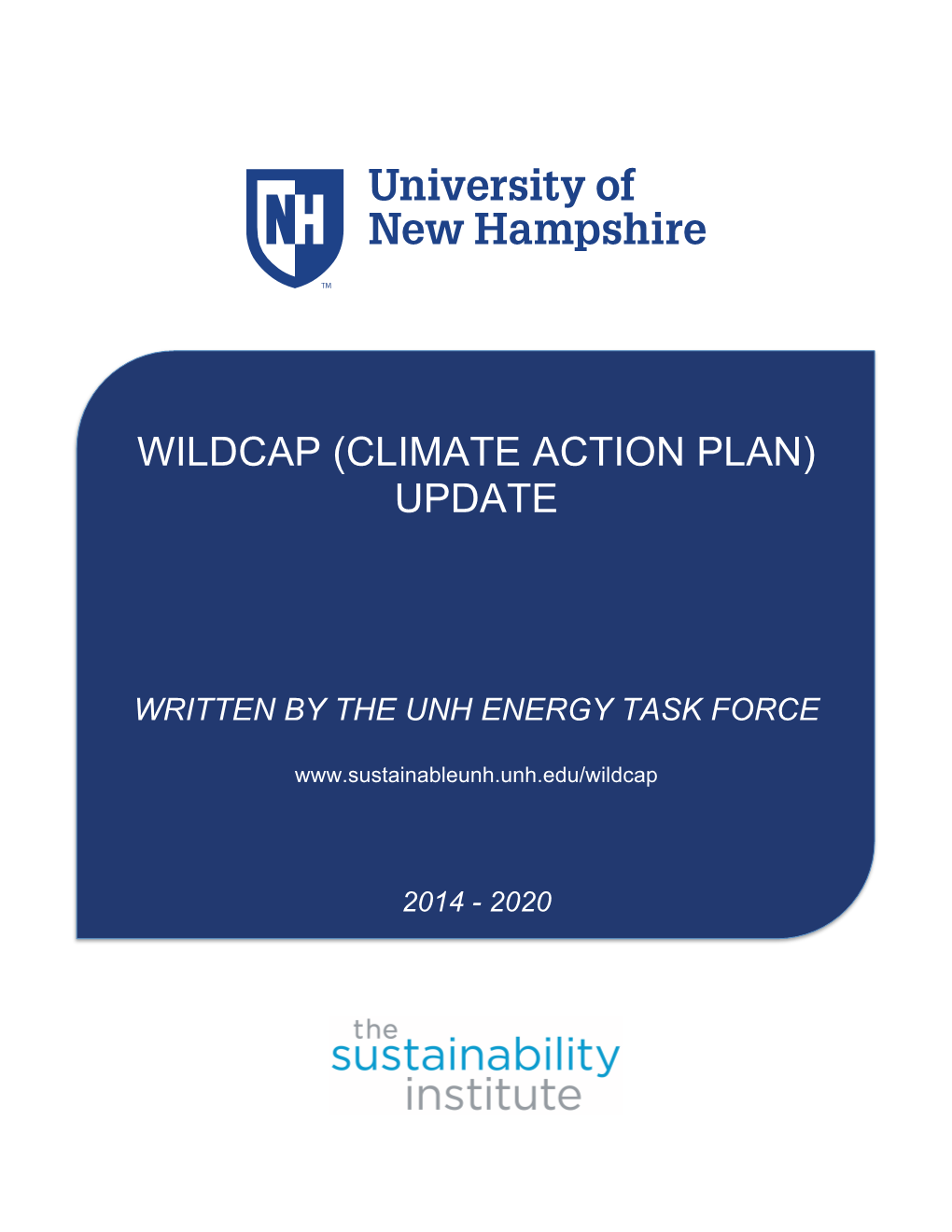 Cap (Climate Action Plan) Update