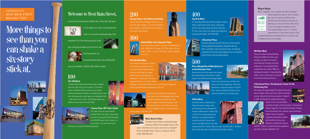 Walking Tour Brochure