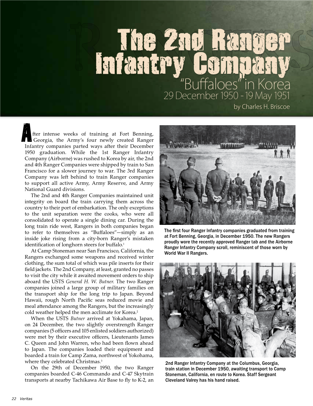 The 2Nd Ranger Infantry Company