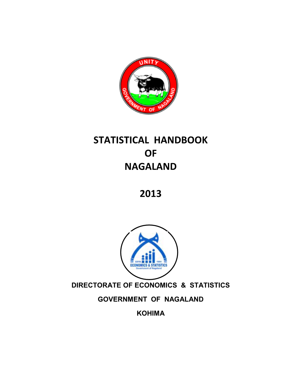 Statistical Handbook of Nagaland 2013