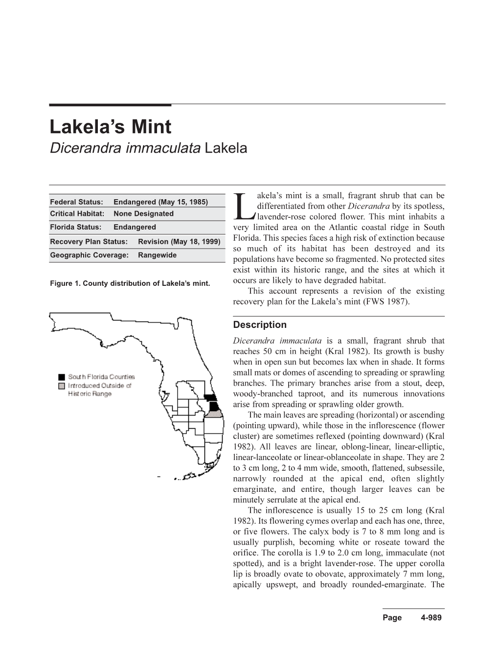 Lakela's Mint