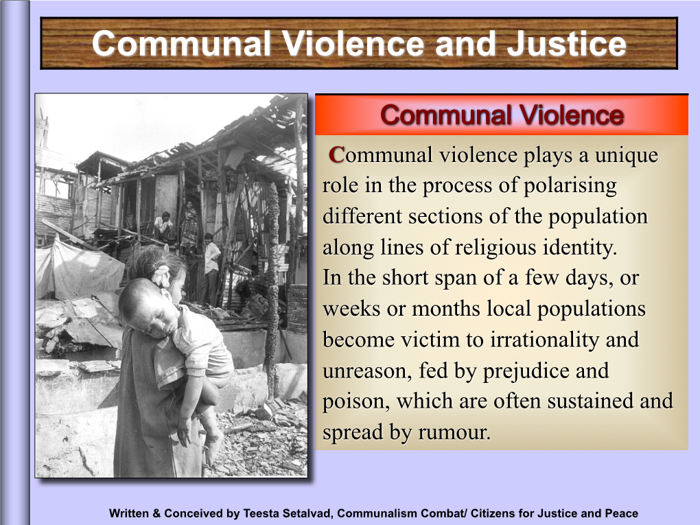Communal-Violence-And-Justice-.Pdf