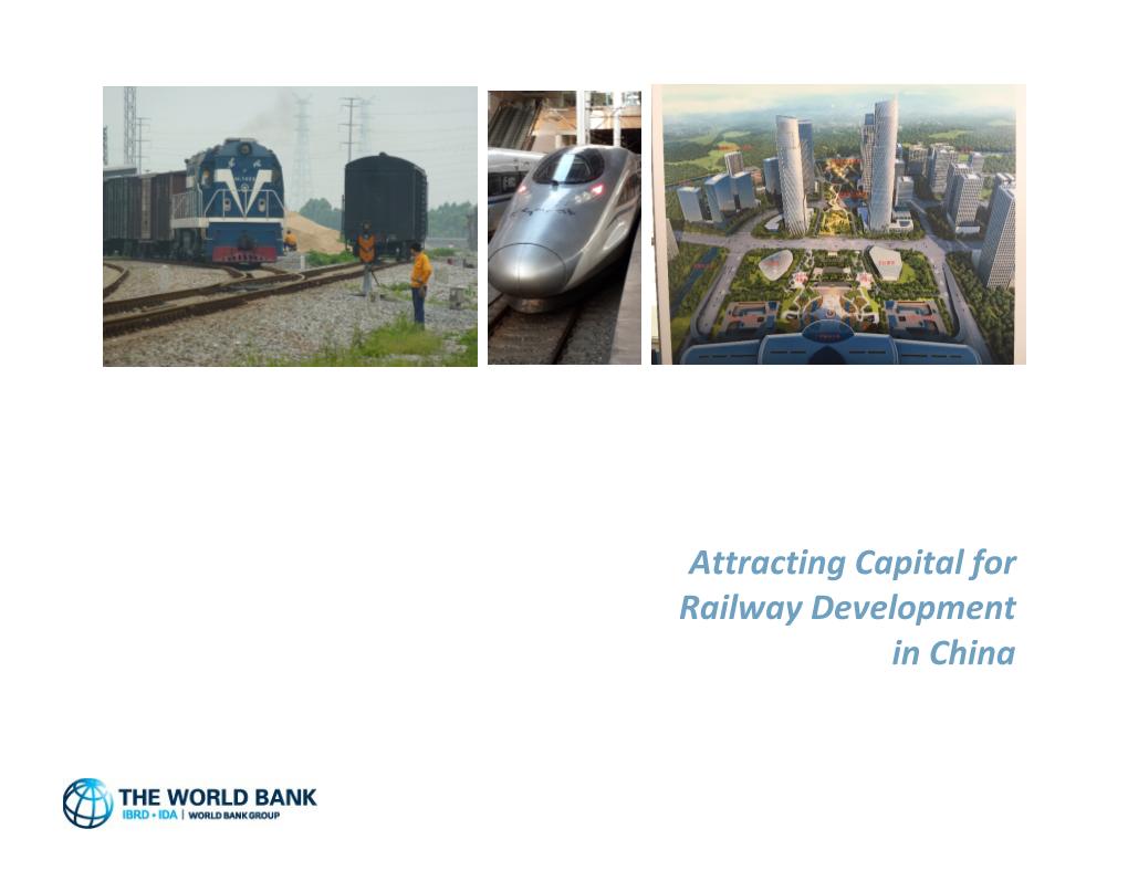 Attracting Capital for Railway Development in China