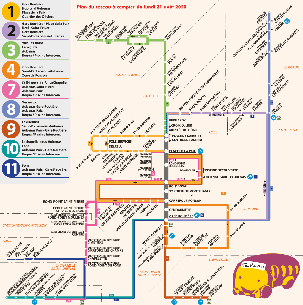 Aubenas Schema 2020-2021