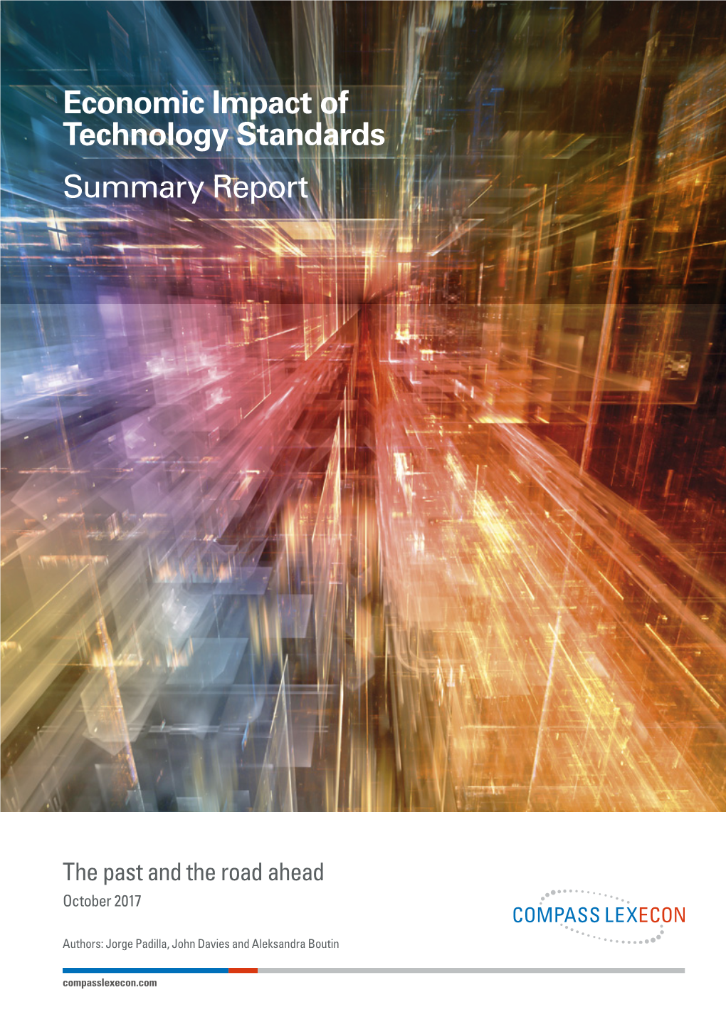 Economic Impact of Technology Standards Summary Report