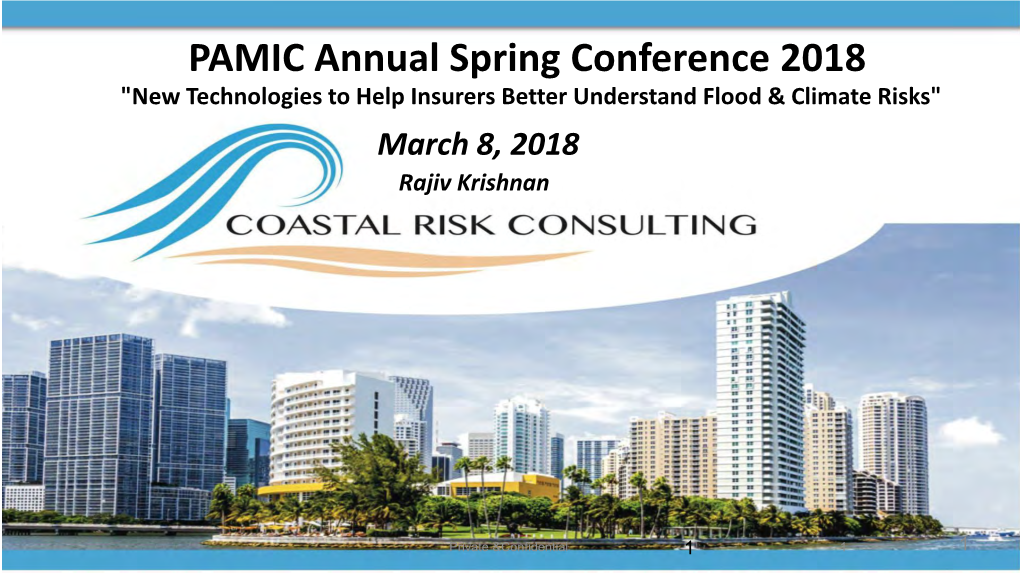 Modeling Flood Risks “Before and After” Potential Mitigation Investments