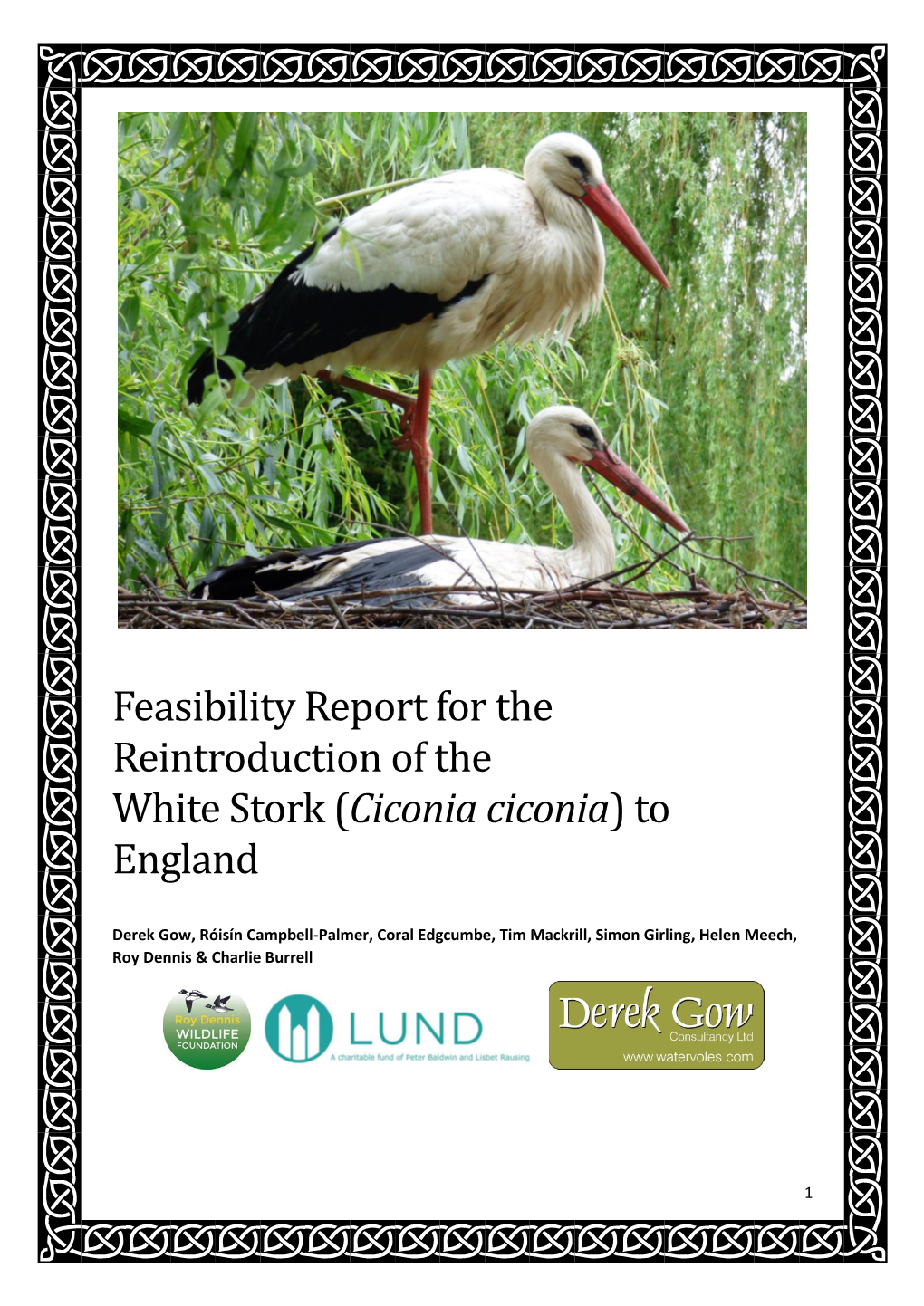 A Licence Application for the Reintroduction Of