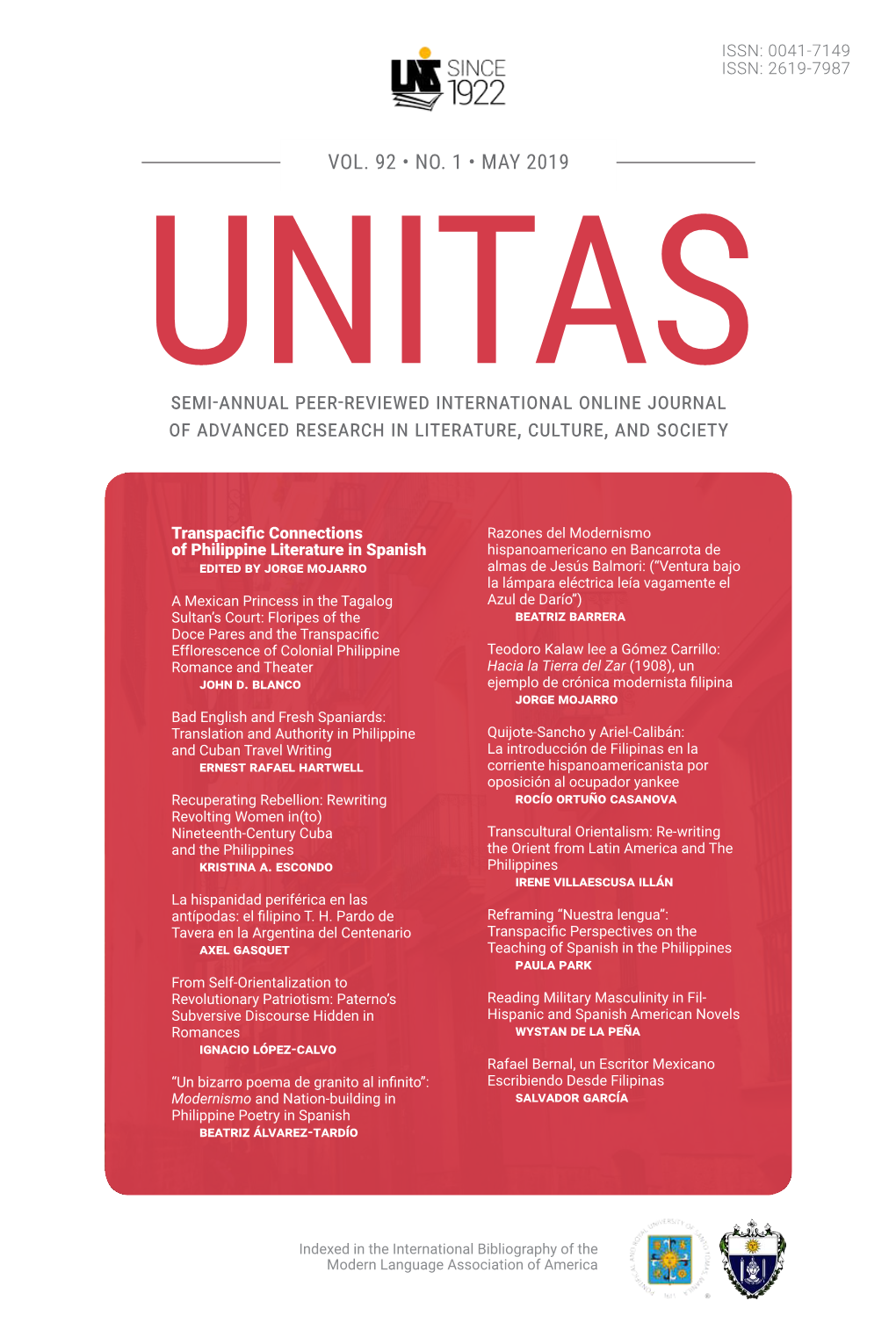 Unitas Journal