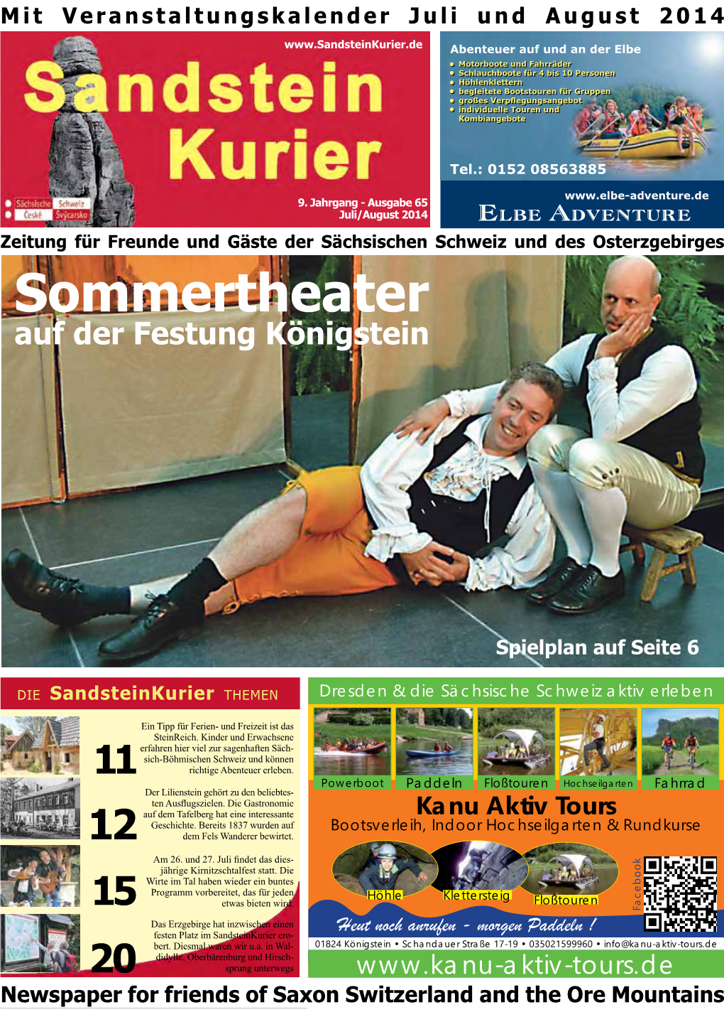 Sommertheater Auf Der Festung Königstein