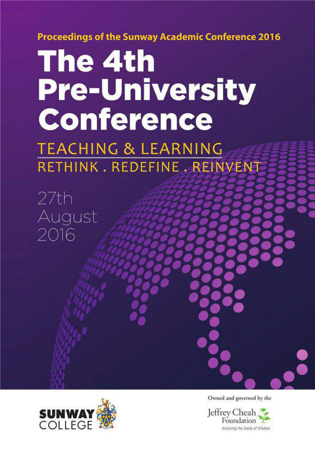 The 4Th Pre-University Conference