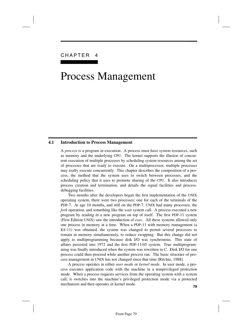 Process Management