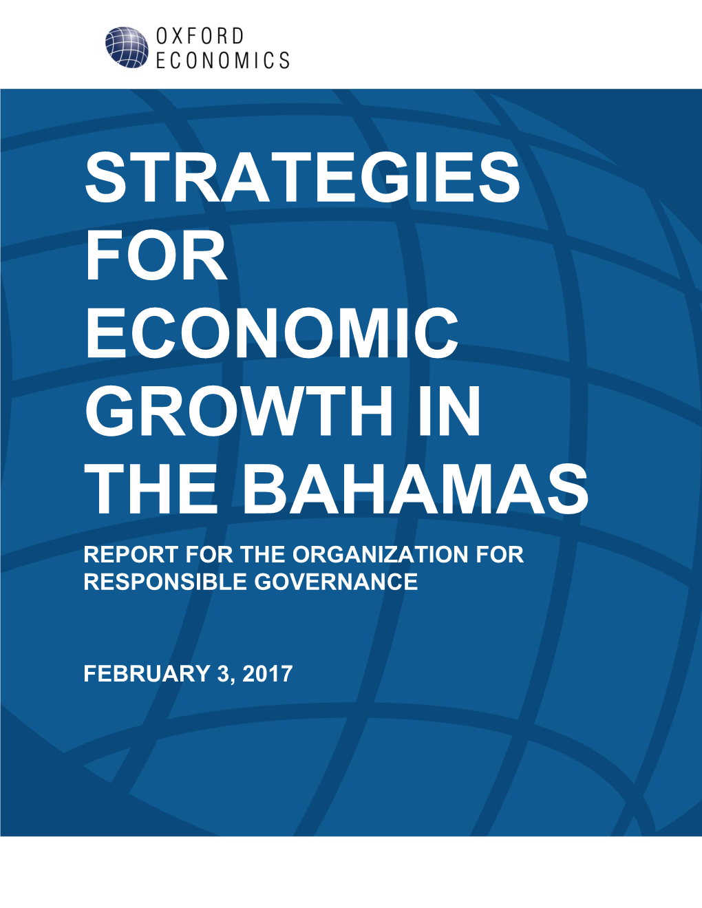 Strategies for Economic Growth in the Bahamas