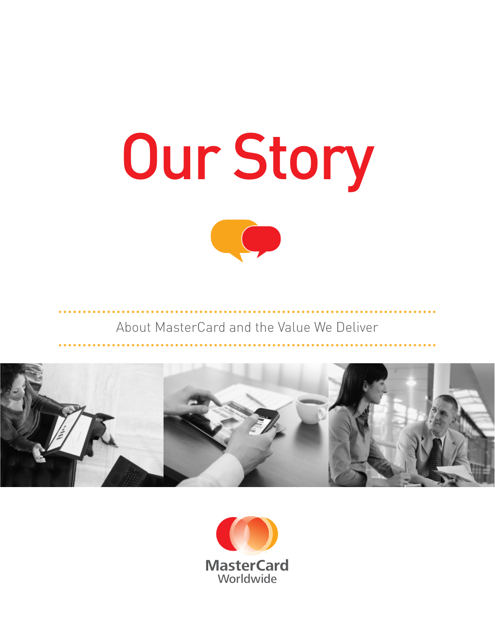 About Mastercard and the Value We Deliver the Corporate Story