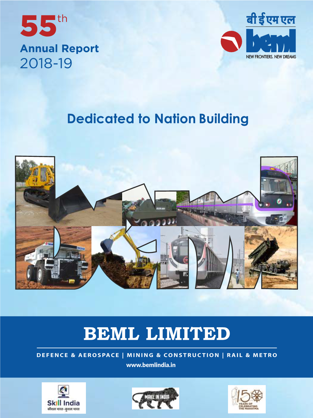 Annual Report for the ﬁnancial Year 2018-19 for Your Consideration and Adoption at the Ensuing Annual General Meeting