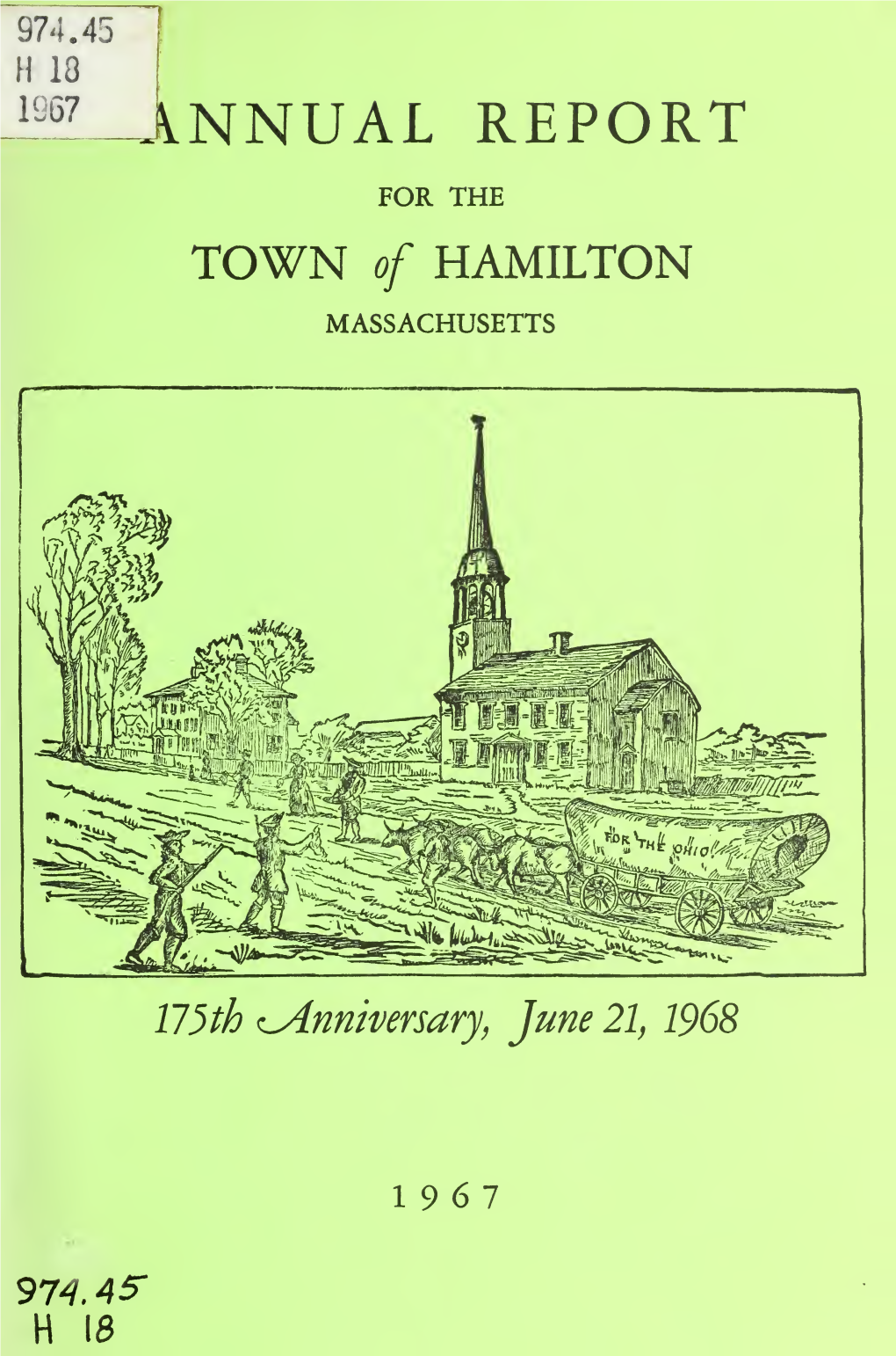 Town of Hamilton Annual Report