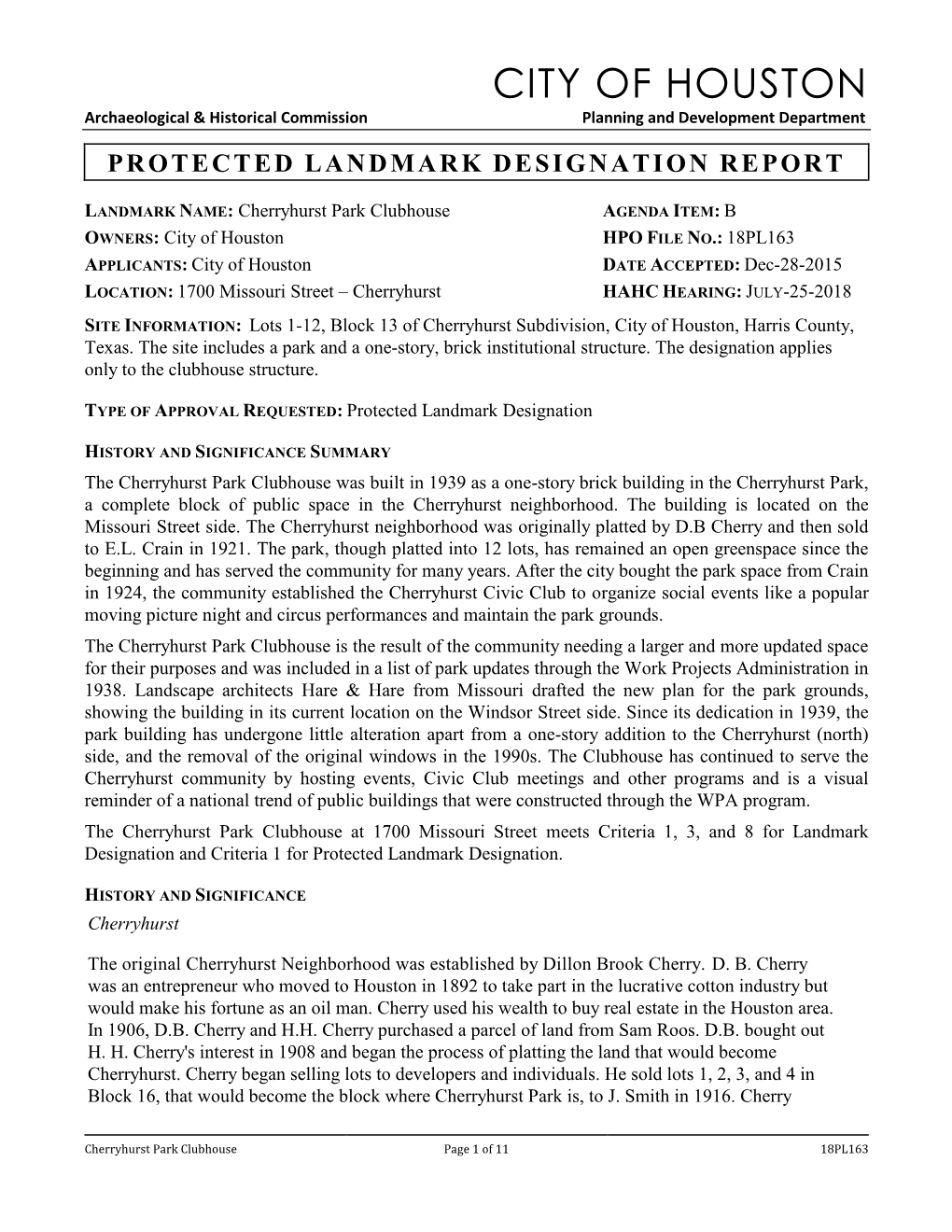 Development Plat Submittal Requirements