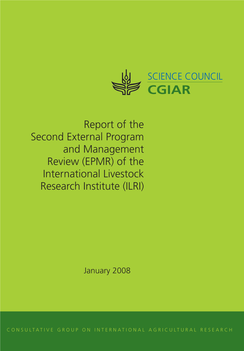 EPMR) of the International Livestock Research Institute (ILRI