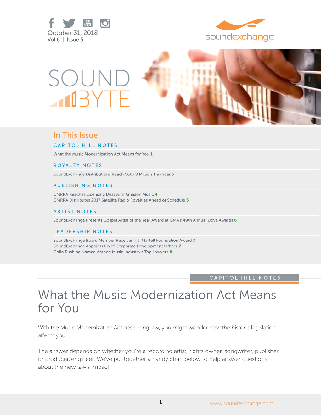 What the Music Modernization Act Means for You 1