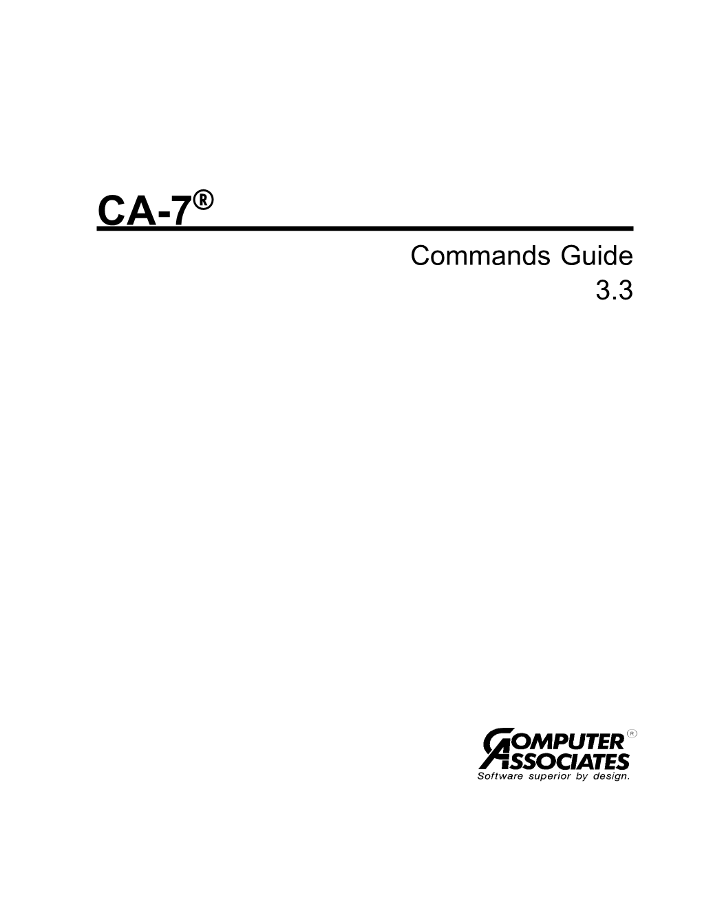 CA-7 3.3 Commands Guide 2.20 /OPERID