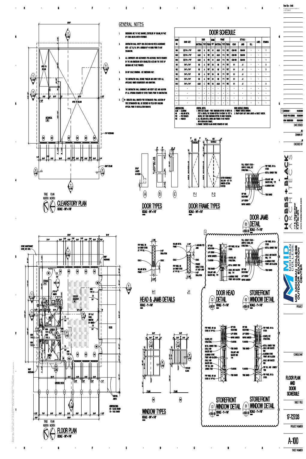 Outdoor Education Center Addendum 1 Drawings (PDF)