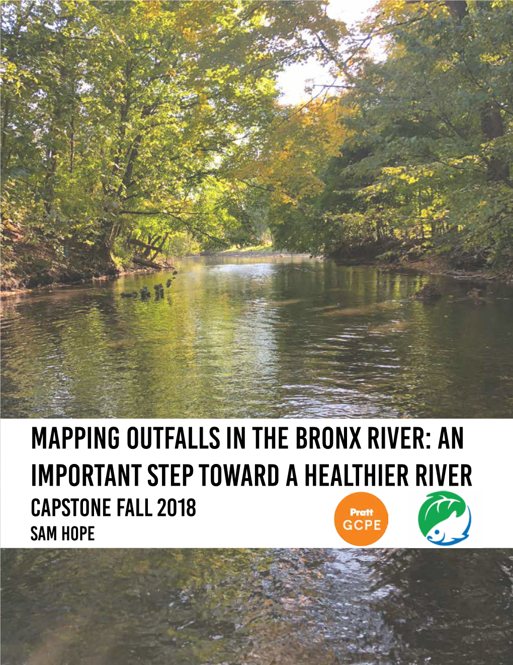 MAPPING OUTFALLS in the BRONX RIVER: an IMPORTANT STEP TOWARD a HEALTHIER RIVER CAPSTONE FALL 2018 SAM HOPE Contents