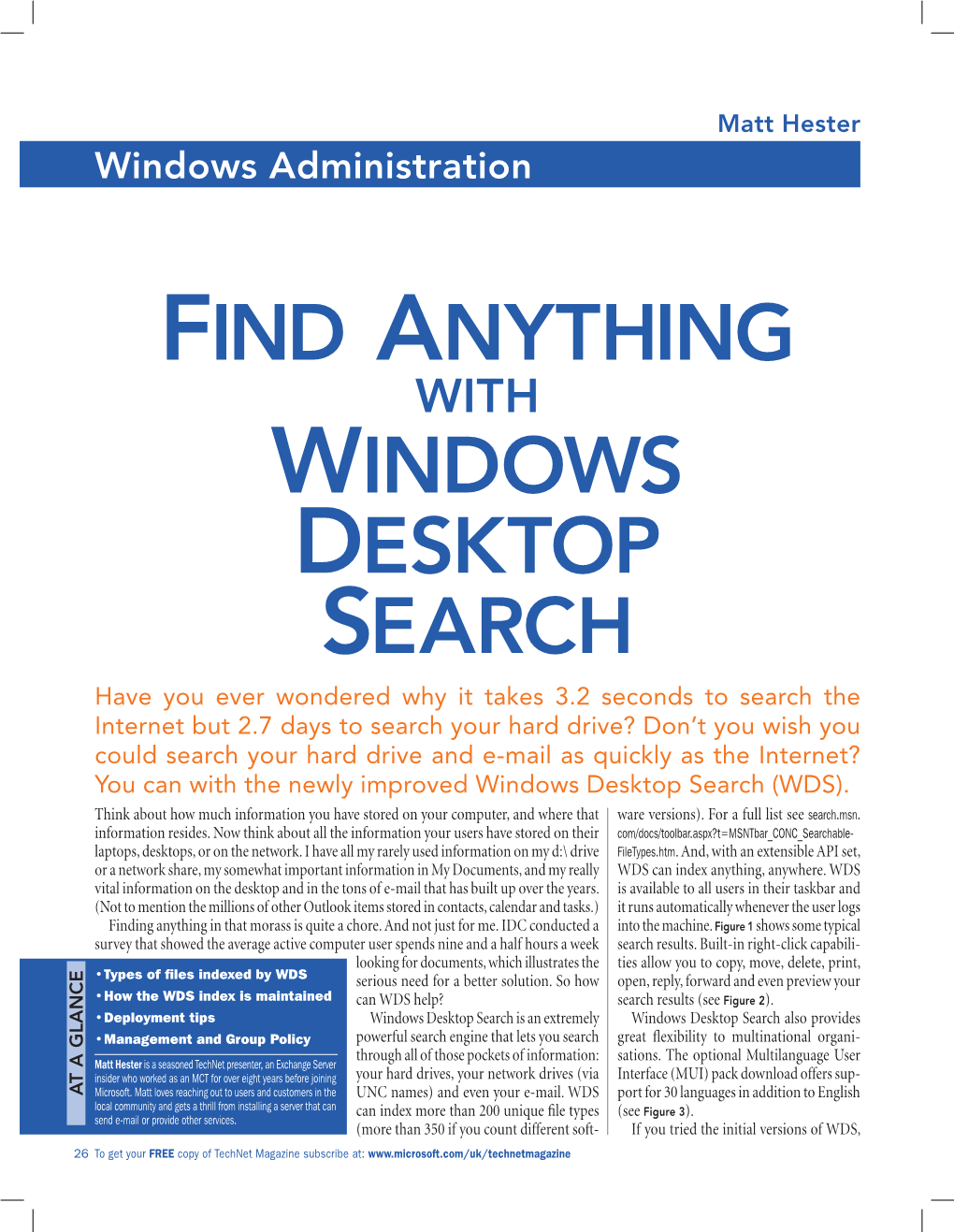 Find Anything Windows Desktop Search