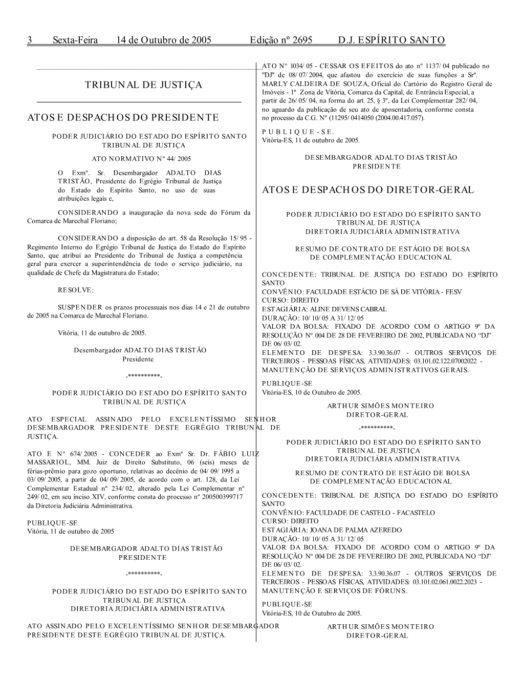 Tribunal De Justiça