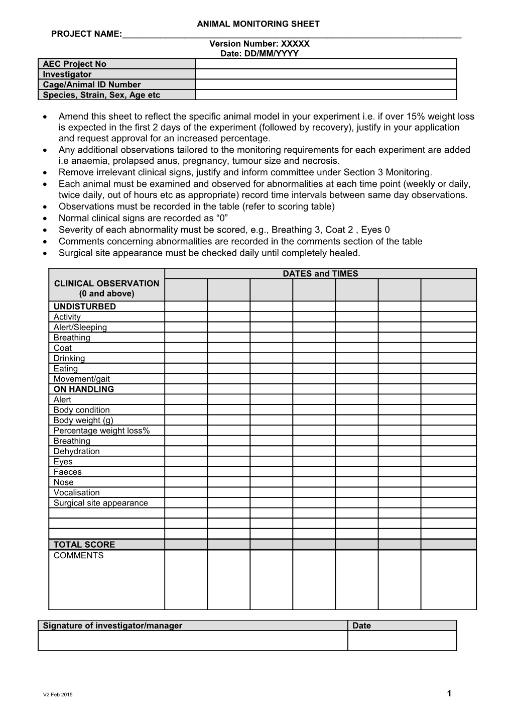 Policy on Use of Transgenic Animals