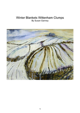 Winter Blankets Wittenham Clumps by Susan Ganney