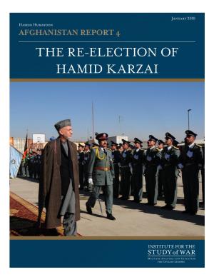 The Re-Election of Hamid Karzai