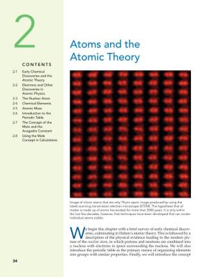 Chapter 2: "Atoms and the Atomic Theory"