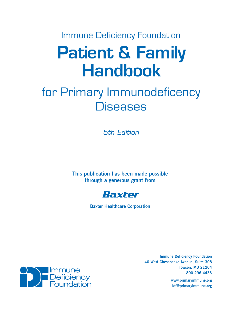 Patient & Family Handbook